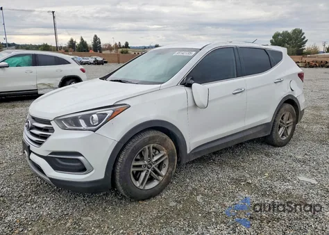 2018 Hyundai Santa Fe Sport z USA, uszkodzony, nr VIN 5NMZT3LB9JH092336